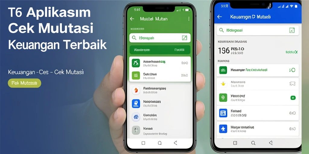 Tampilan antarmuka aplikasi Cek Mutasi T6 yang menarik dan informatif.