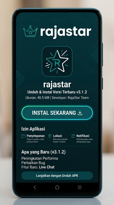 Panduan Unduh dan Instal APK rajastar untuk Android