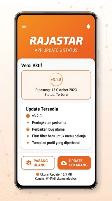 Riwayat Versi APK Rajastar untuk Pengguna Android